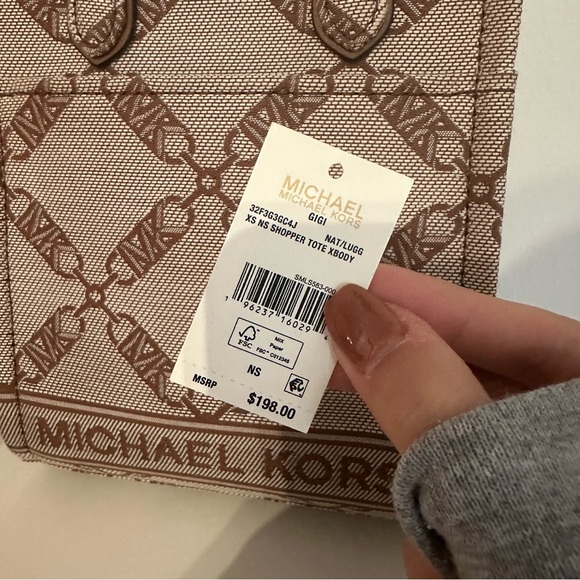Michael Kors GiGi XS NS Shopper Tote XBody - Picture 3 of 6